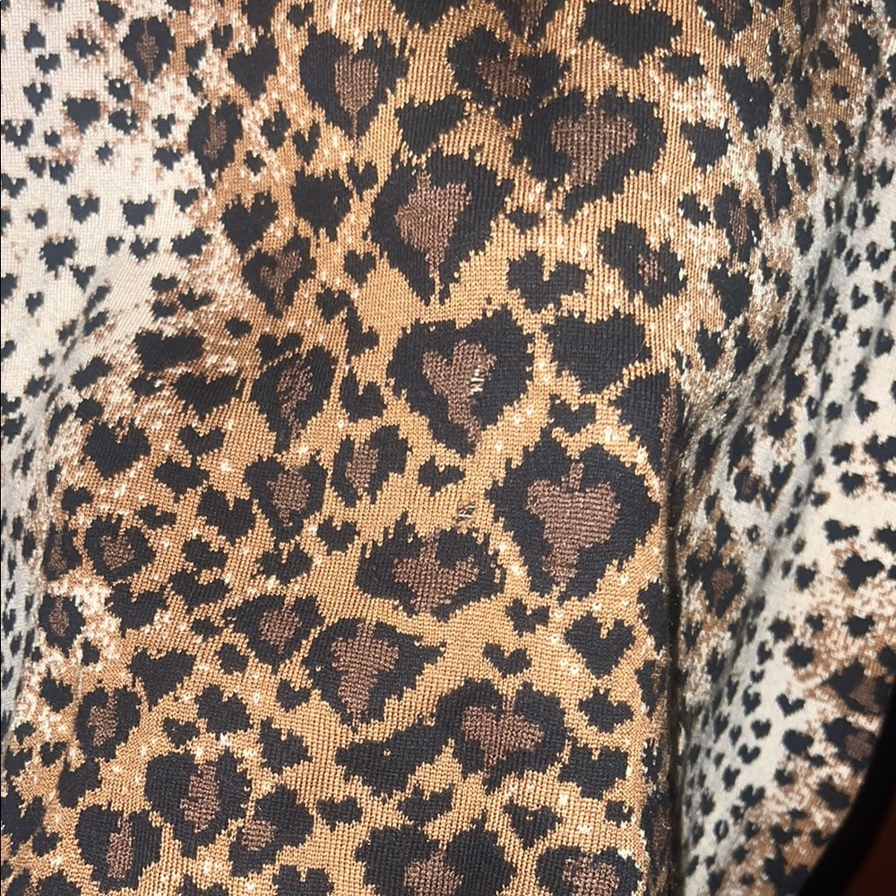 RED Valentino Leopard Print sweater dress - Picture 3 of 7